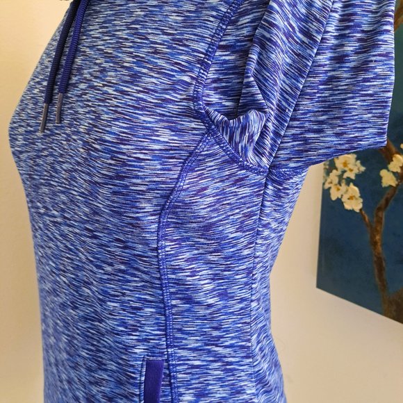 Layer 8 Women Activewear Tops Blue Print Color Size M Preowned Good Condition - Picture 6 of 9